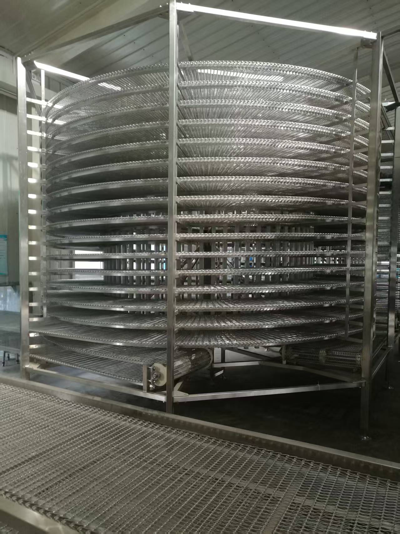 雙螺旋速凍機(jī)隧道常見故障及解決方案法